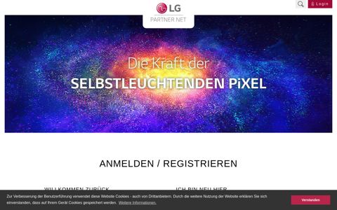 LG Partner Net: Home
