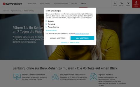HVB Online Banking - online & sicher | HypoVereinsbank (HVB)