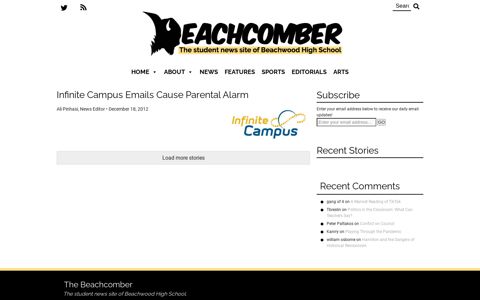 Infinite Campus | The Beachcomber