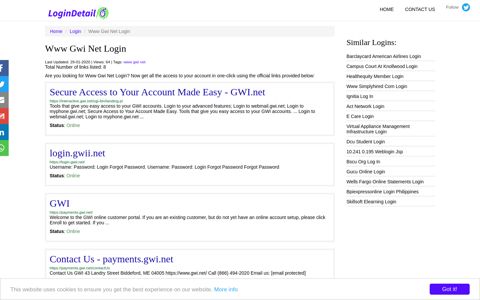 Www Gwi Net Login Secure Access to Your Account Made ...