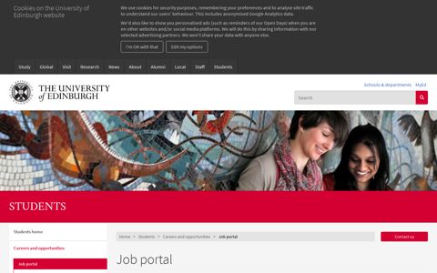 Job portal | The University of Edinburgh