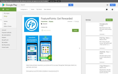FeaturePoints: Get Rewarded - Apps on Google Play