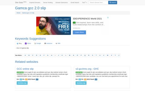 Gamca gcc 2.0 slip - Site-Stats .ORG