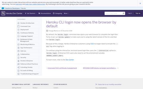 Heroku CLI login now opens the browser by default | Heroku ...