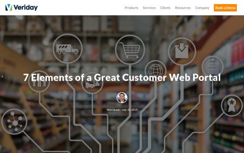 7 Elements of a Great Customer Web Portal - Veriday Blog