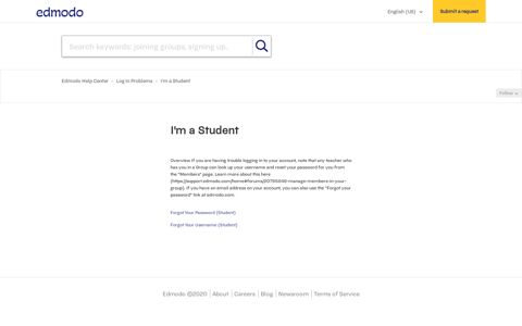 I'm a Student – Edmodo Help Center