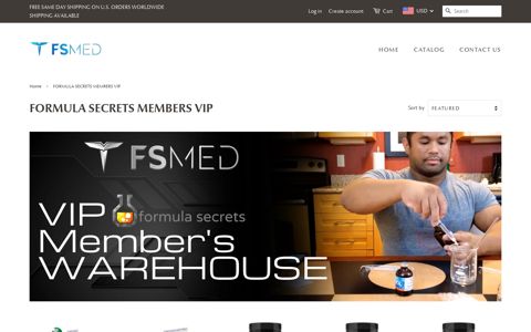 FORMULA SECRETS MEMBERS VIP – FSMed Labs