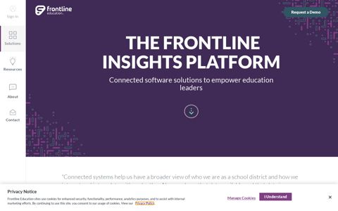 Insights Platform – Frontline Education