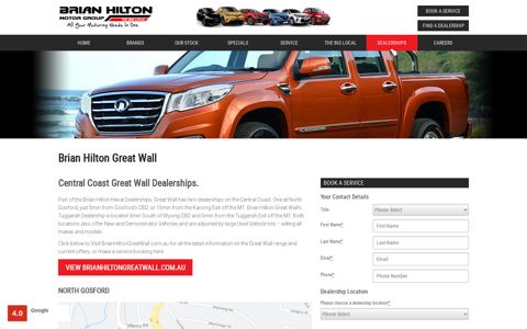 Brian Hilton Great Wall - Brian Hilton Motor Group