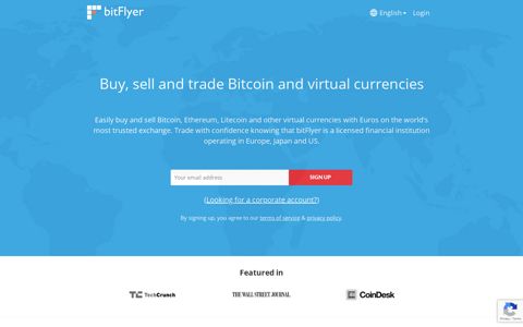 Buy, sell, trade bitcoin & other cryptocurrencies ... - bitFlyer