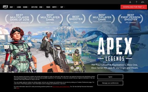 Apex Legends - The Next Evolution of Battle Royale - Free on ...