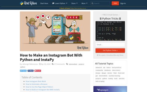 How to Make an Instagram Bot With Python and InstaPy ...