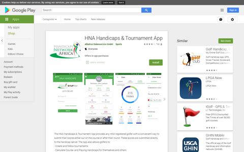 HNA Handicaps & Tournament App - Apps on Google Play