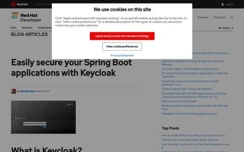 Easily secure your Spring Boot applications with Keycloak ...