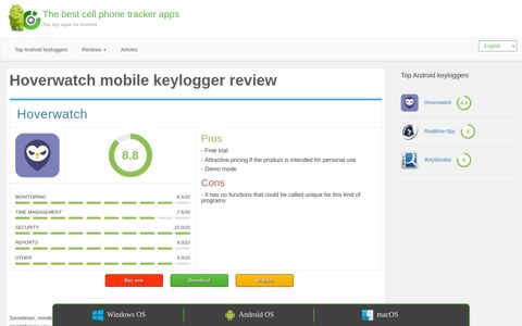 Hoverwatch for Android review | The best cell phone tracker ...