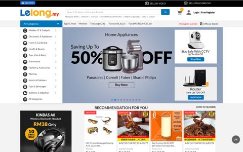 Online Shopping in Malaysia - Electronics, Tablet ... - Lelong.my