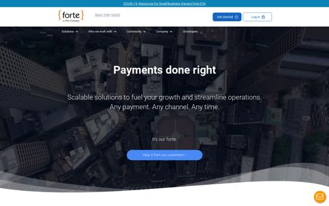 Forte Payment Systems: Simple payment solutions anytime ...