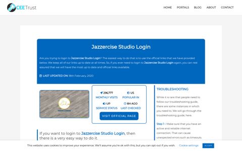 Jazzercise Studio Login - Find Official Portal - CEE Trust