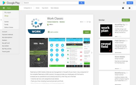 Work Classic – Apps on Google Play