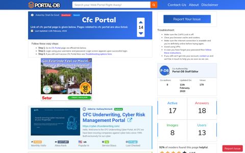 Cfc Portal
