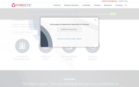 Customer Support | FireEye