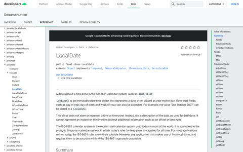 LocalDate | Android Developers