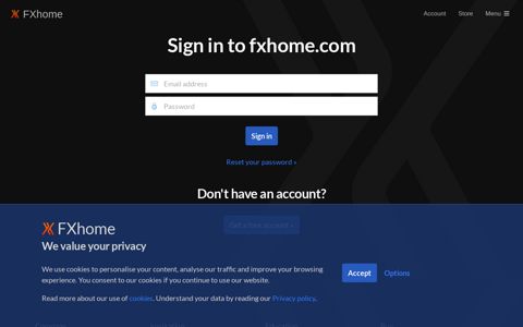 Sign in to FXhome - fxhome.com