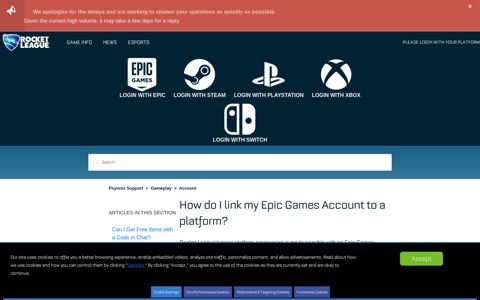 How do I link my Epic Games Account to a platform? – Psyonix ...