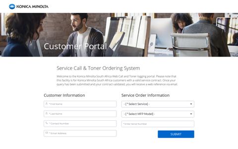 Customer Portal - KONICA MINOLTA South Africa