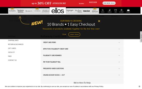 fullbeauty Credit Card | Ellos