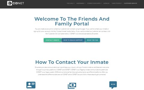 Friends and Family Portal - CIDNET