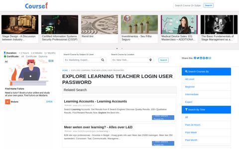 Explore Learning Teacher Login User Password - 12/2020