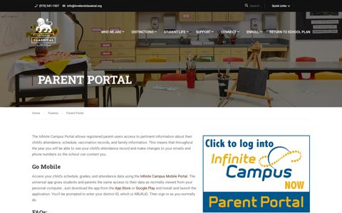 Parent Portal – Loveland Classical Schools