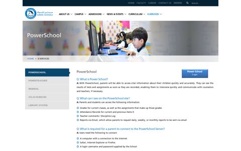 Pages - PowerSchool - ADNOC Schools