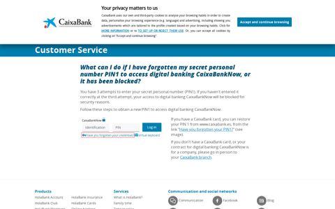 Acceso a banca digital CaixaBankNow | CaixaBank
