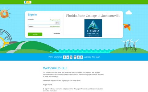 Florida State College at Jacksonville - IXL
