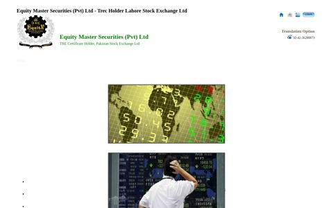Home - Equity Master Securities (Pvt) Ltd