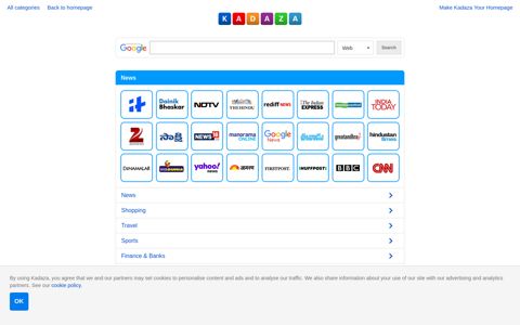Best and most popular news websites in India. - Kadaza