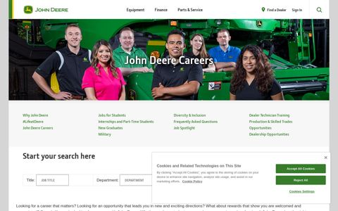 Work For Us | Careers | John Deere US