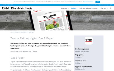 TZ E-Paper - RheinMain.Media