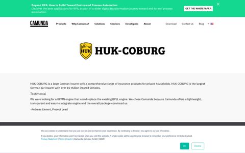 HUK-COBURG - Camunda