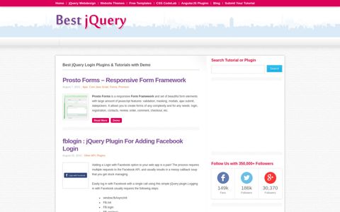 25+ jQuery Login Form Plugin with Example & Demo