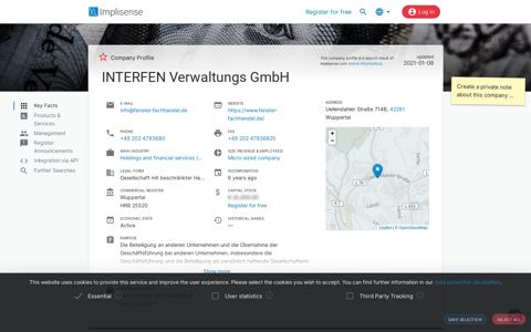 INTERFEN Verwaltungs GmbH | Implisense