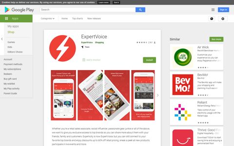 ExpertVoice - Apps on Google Play