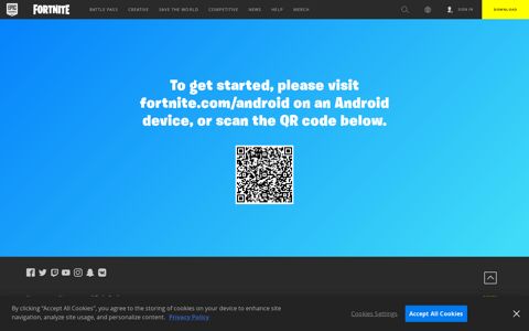 Fortnite Mobile on Android - Epic Games Store