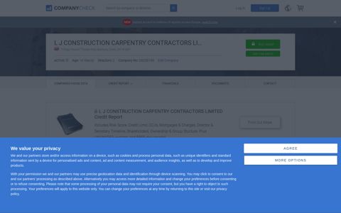 lj construction carpentry contractors limited - Company Check