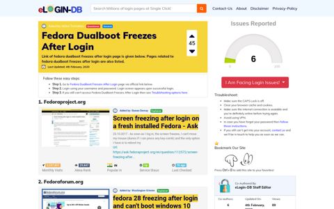 Fedora Dualboot Freezes After Login