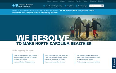 Blue Cross NC: North Carolina Health Insurance Plans