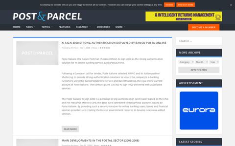 Poste Italiane Archives | Page 19 of 61 | Post & Parcel
