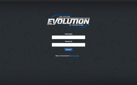 Evolution | Login